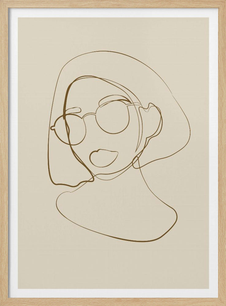 Female portrait | Poster