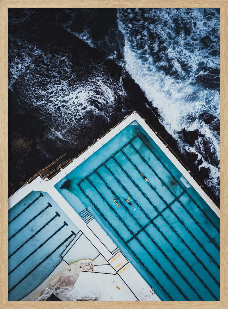 Most famous ocean pool in Australia | Poster