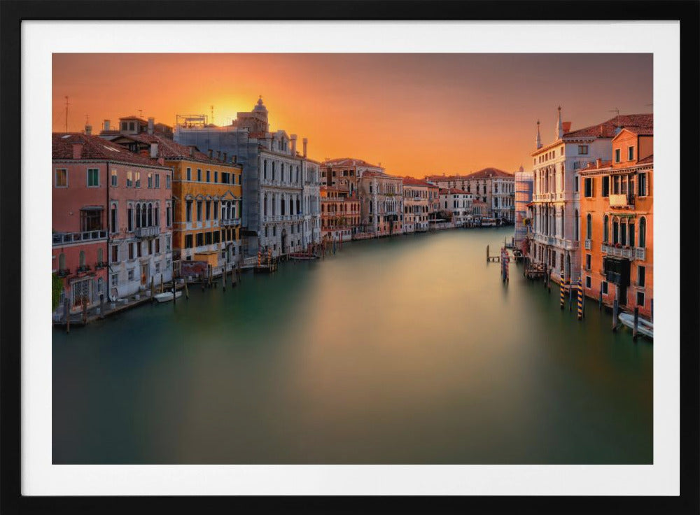 Sunset in Venice | Poster