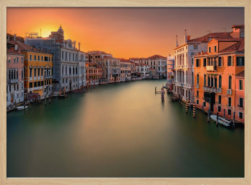 Sunset in Venice | Poster