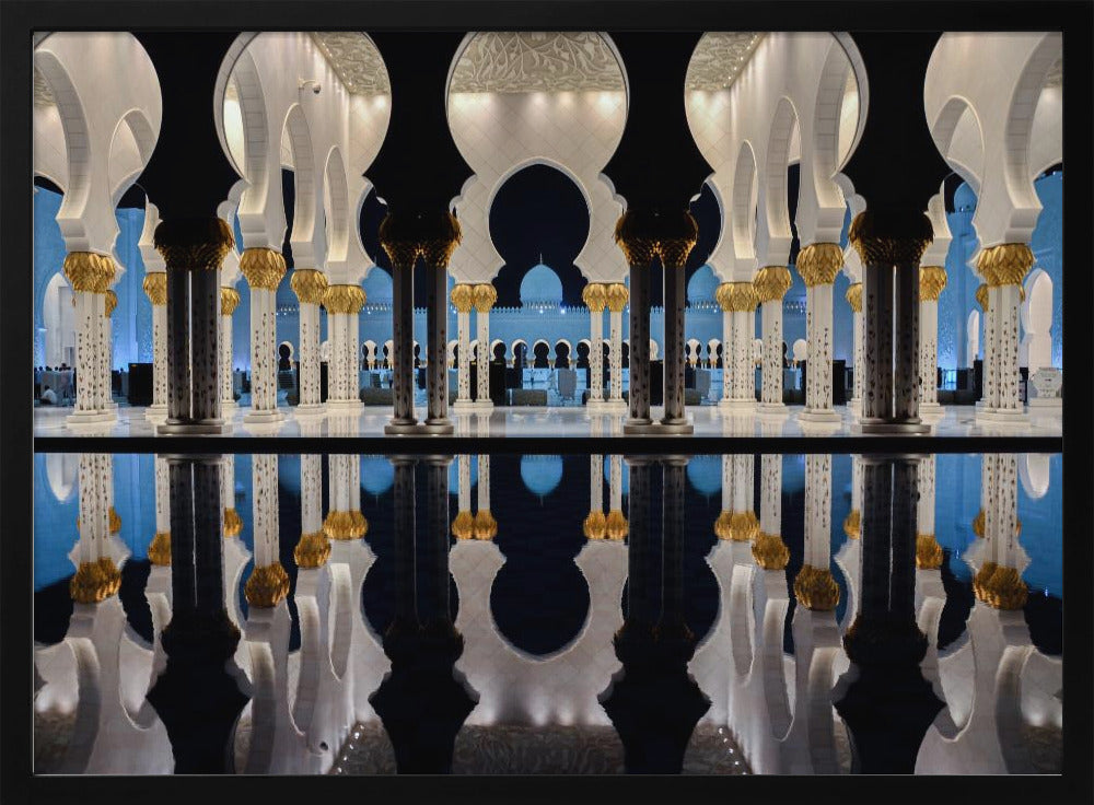 Blue Hour &amp; Reflection | Poster