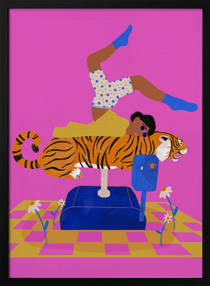 Put a tiger in your heart | Poster