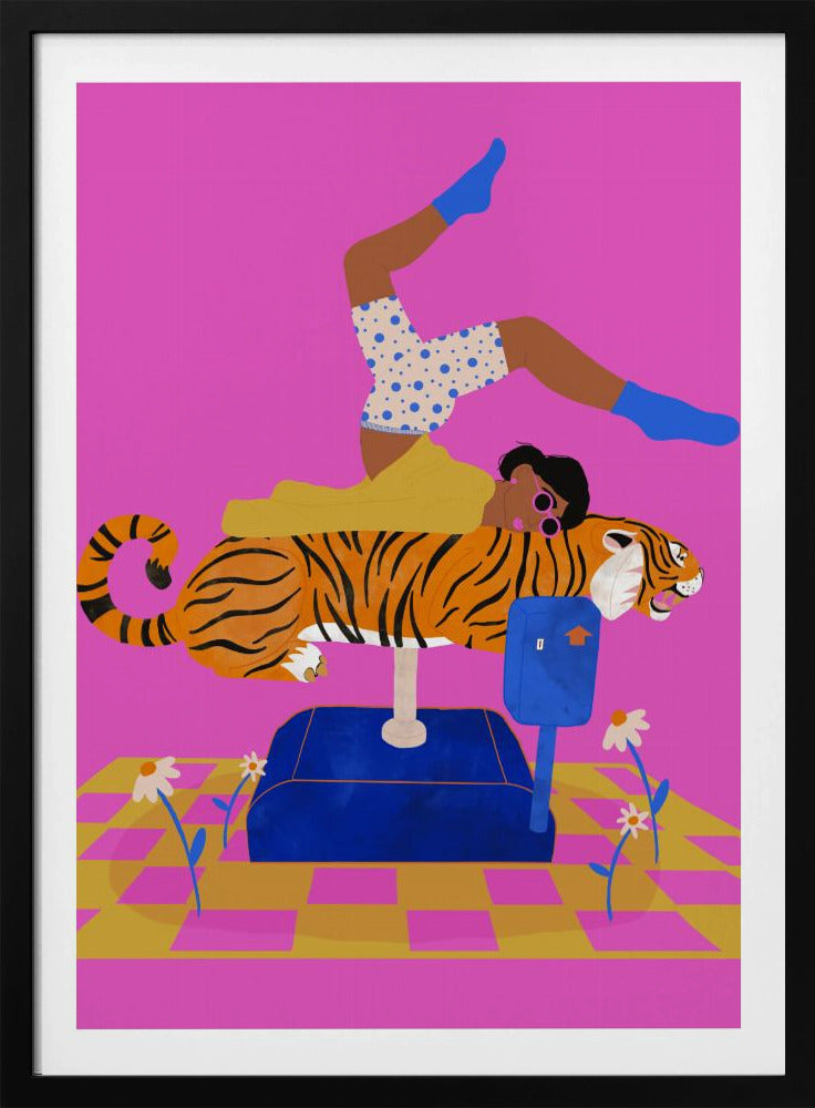 Put a tiger in your heart | Poster