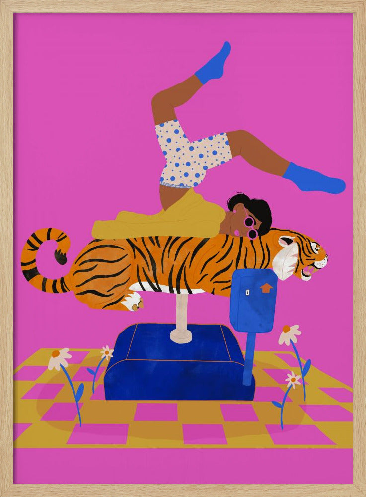 Put a tiger in your heart | Poster