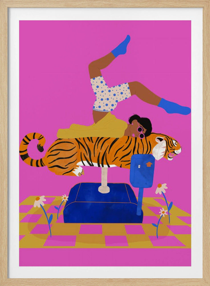 Put a tiger in your heart | Poster