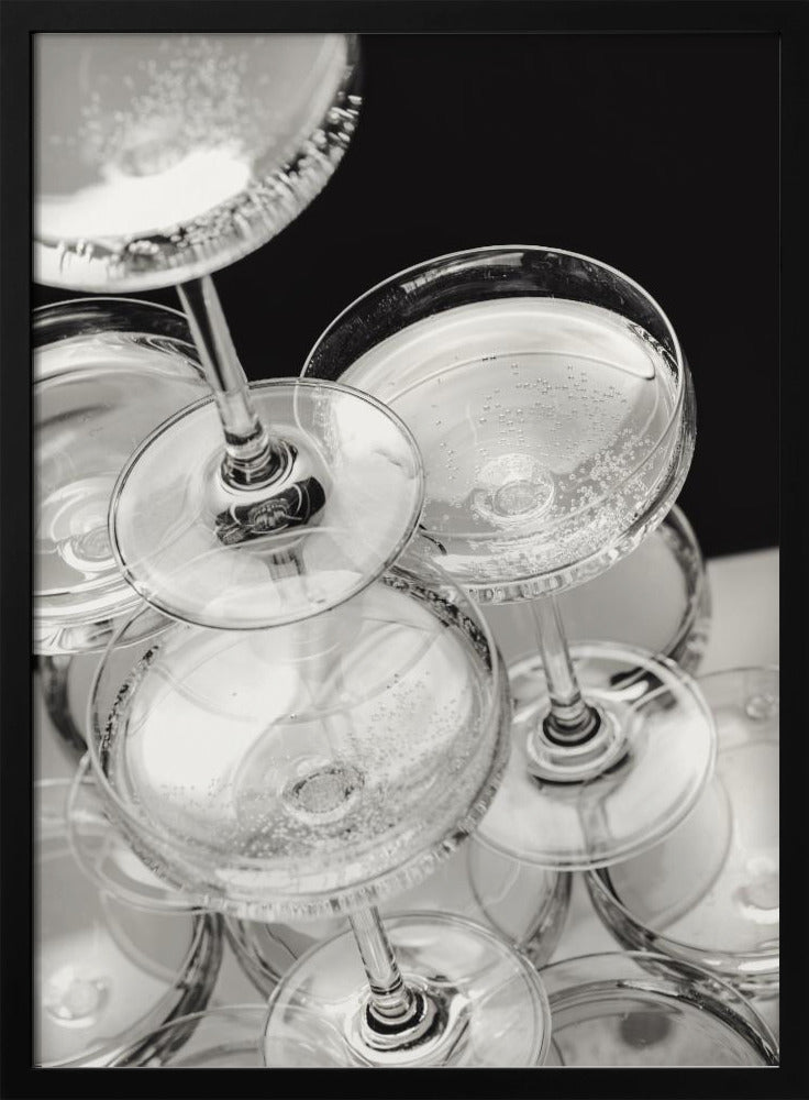 Champagne tower_5 | Poster
