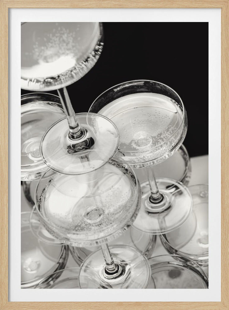 Champagne tower_5 | Poster