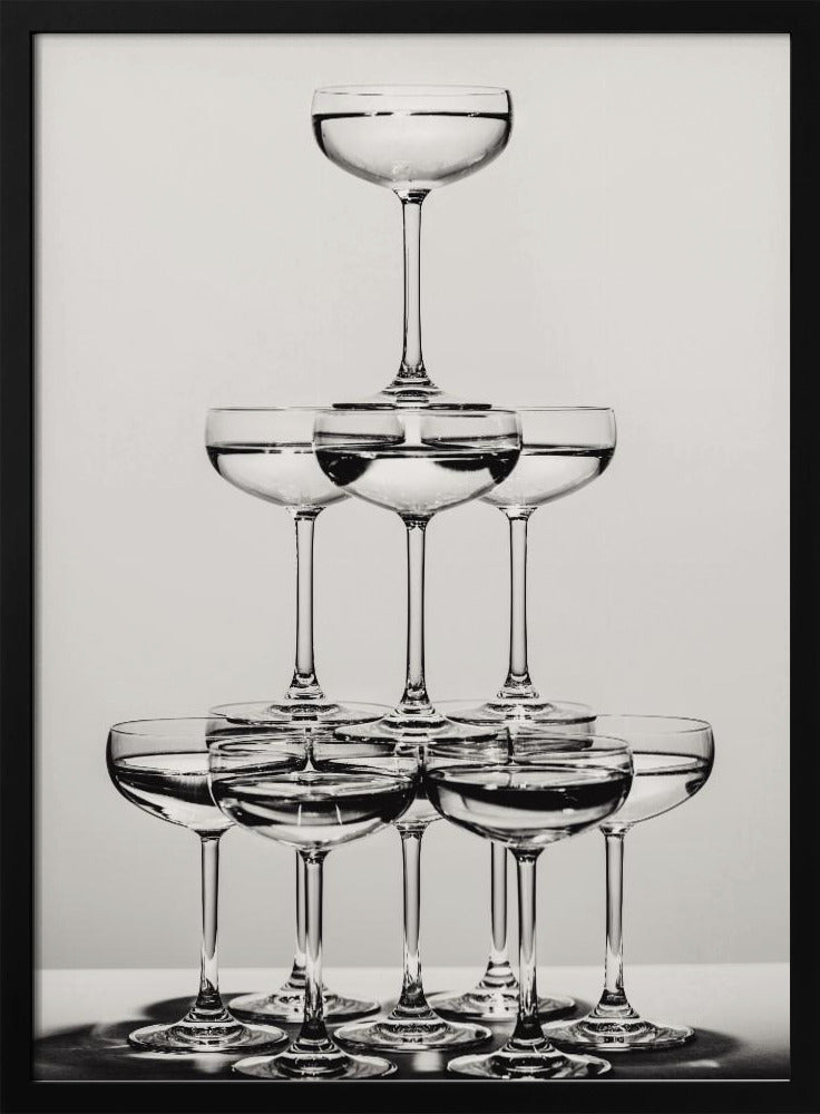 Champagne tower_6 | Poster