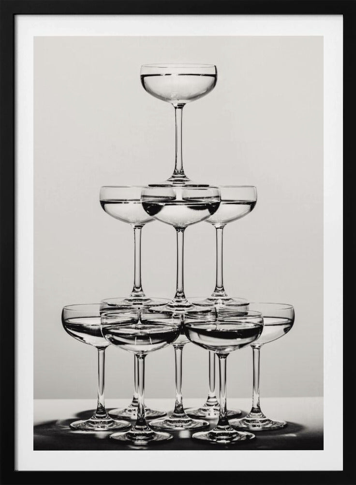 Champagne tower_6 | Poster