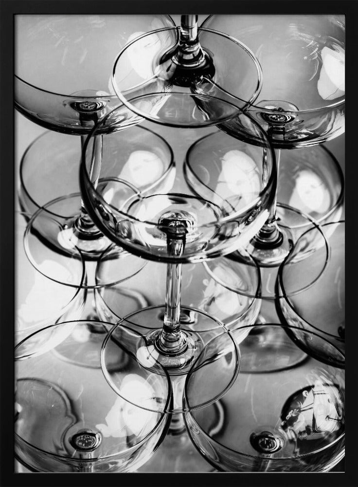 Champagne tower_8 | Poster