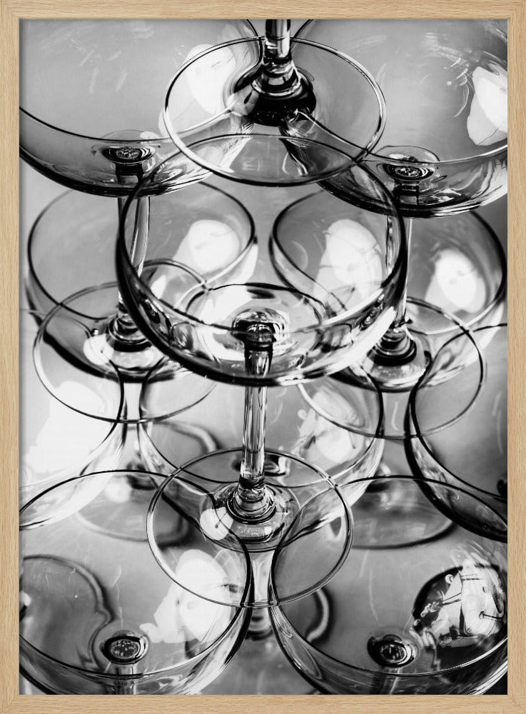 Champagne tower_8 | Poster