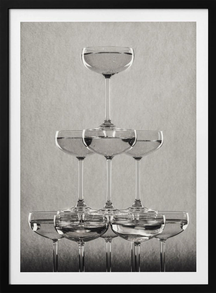 Champagne tower_9 | Poster