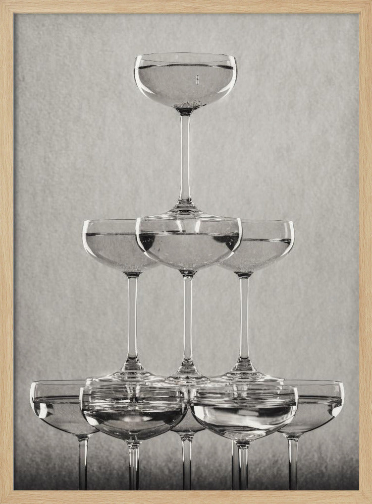 Champagne tower_9 | Poster