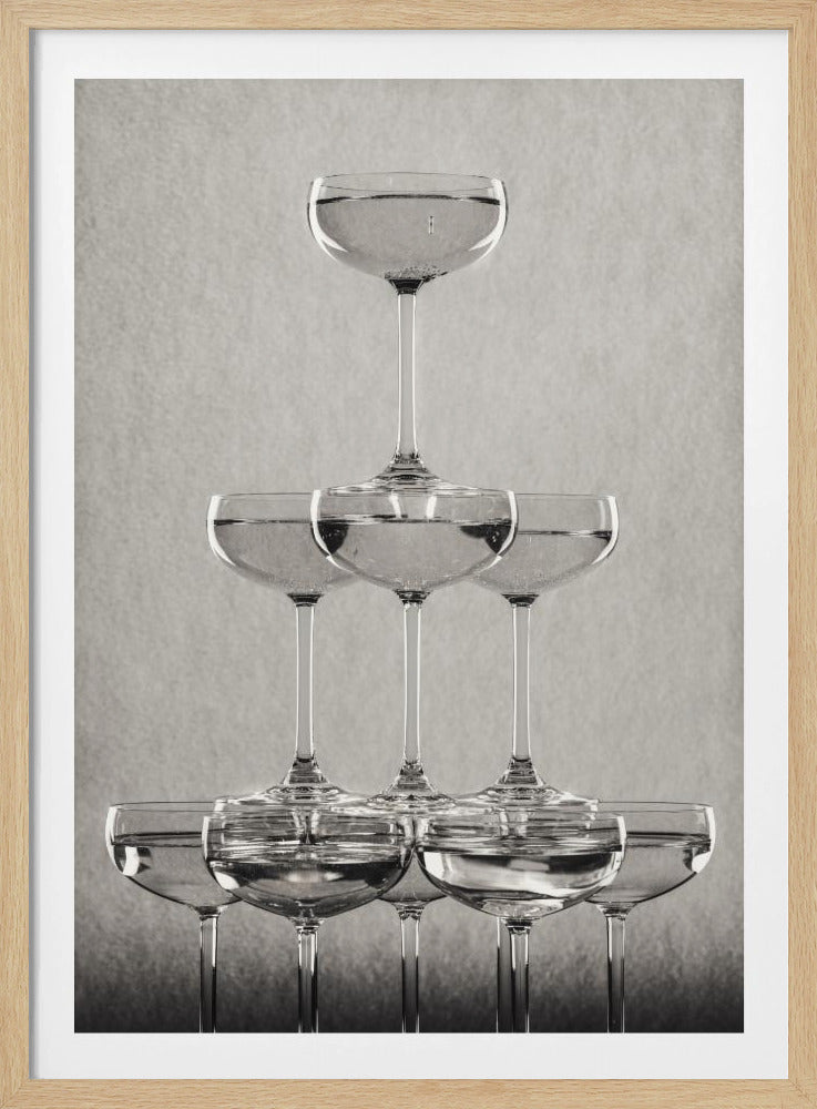 Champagne tower_9 | Poster