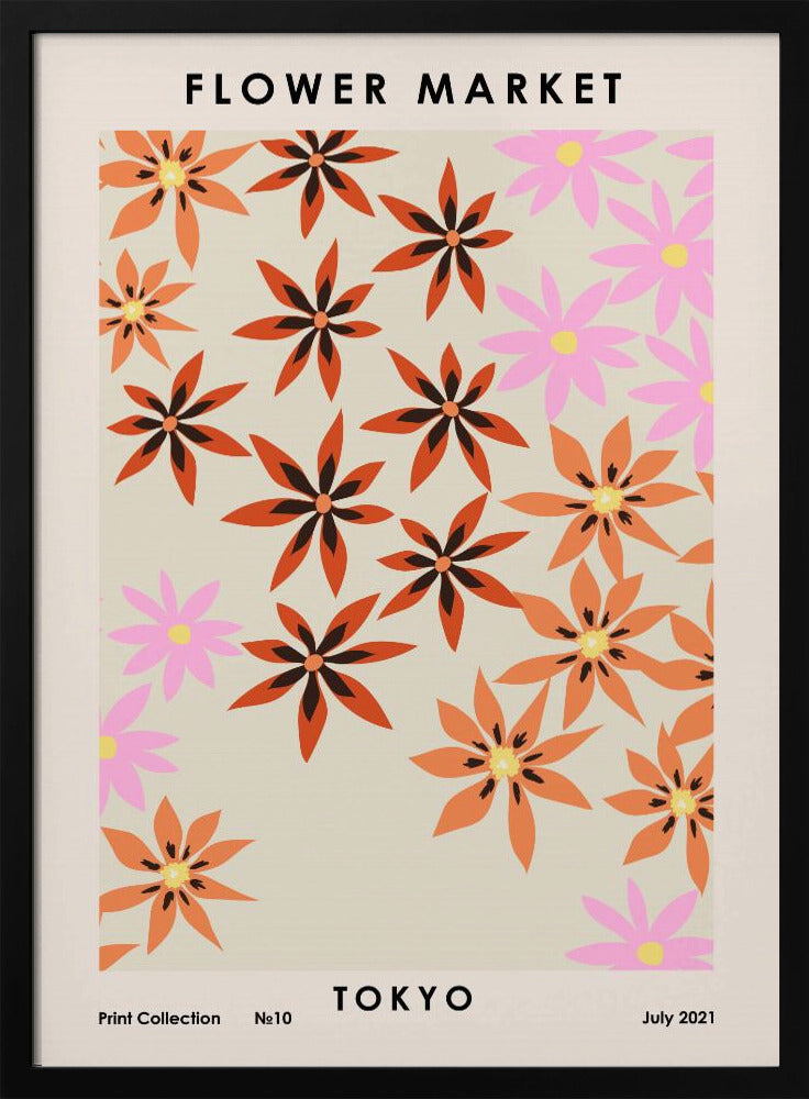 Flower Market Tokyo | Poster