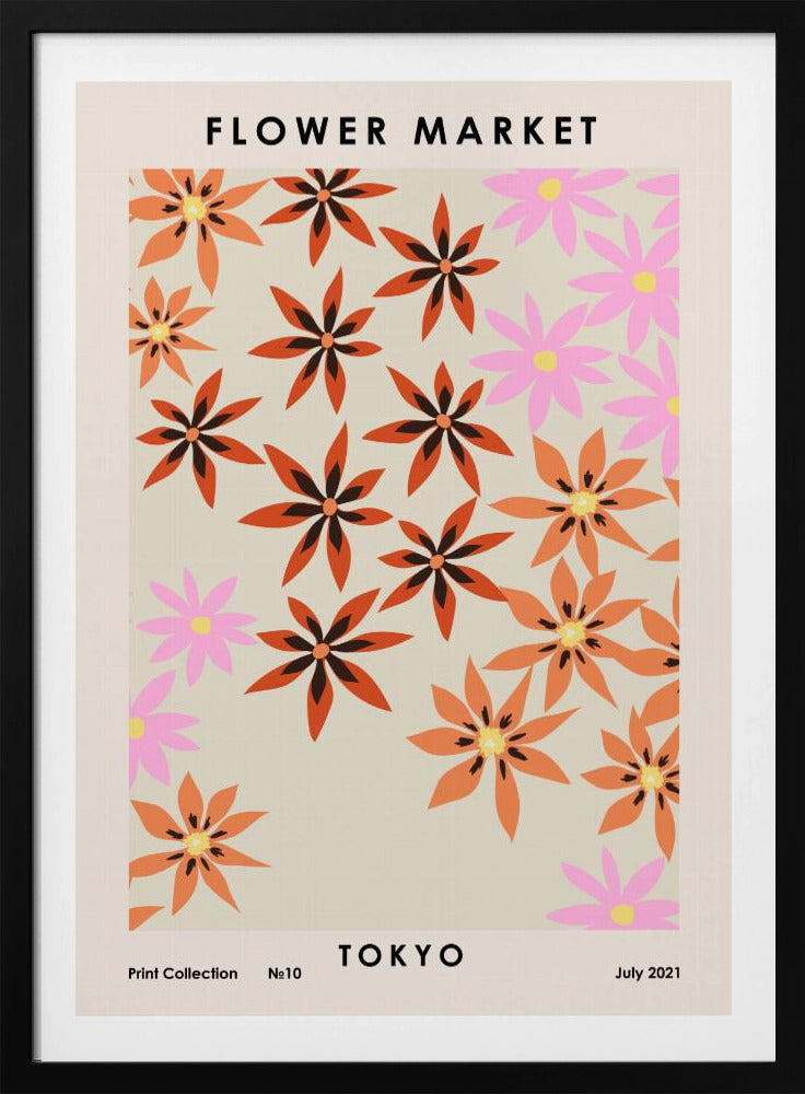 Flower Market Tokyo | Poster