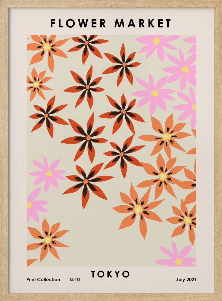 Flower Market Tokyo | Poster