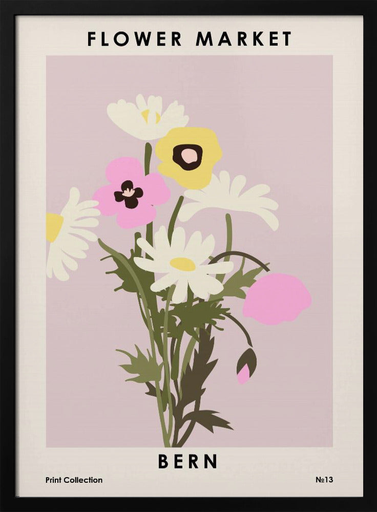 Flower Market Bern | Poster