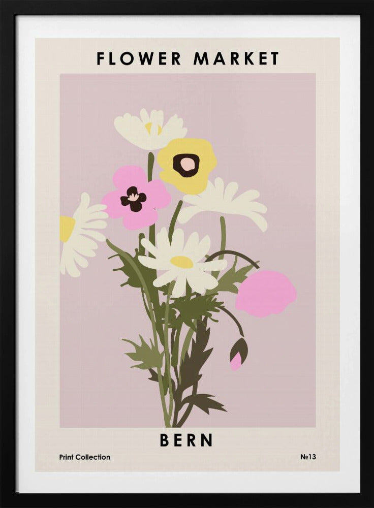 Flower Market Bern | Poster