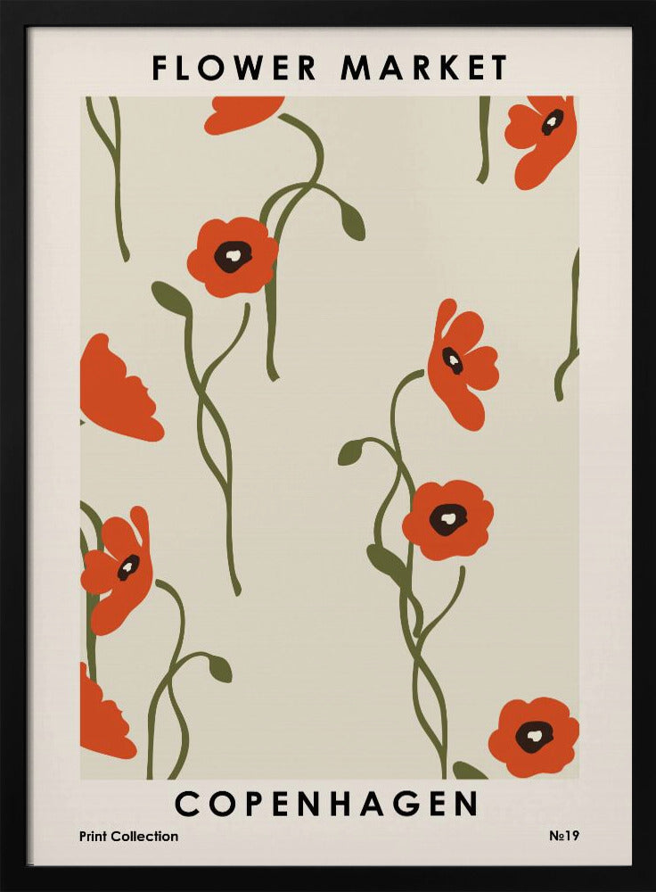 Flower Market Copenhagen | Poster