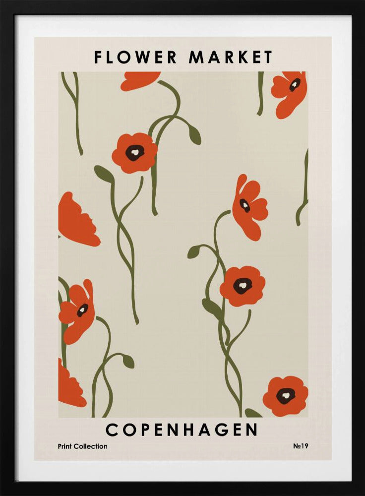 Flower Market Copenhagen | Poster