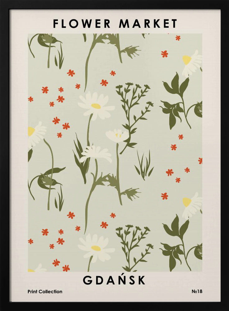 Flower Market Gdańsk | Poster