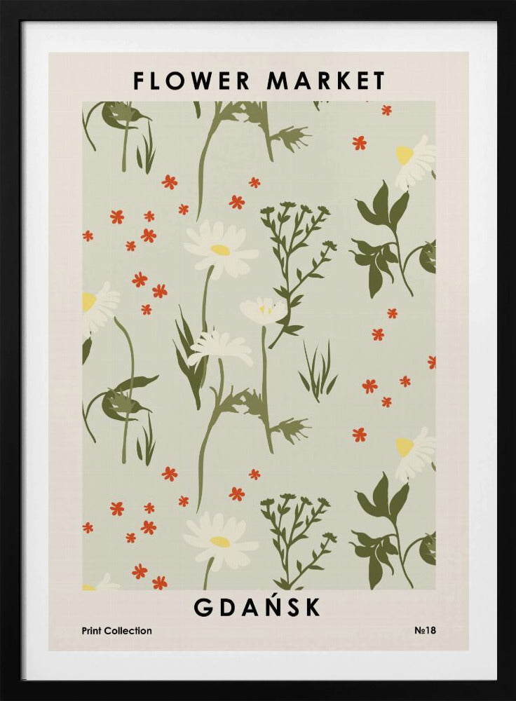 Flower Market Gdańsk | Poster