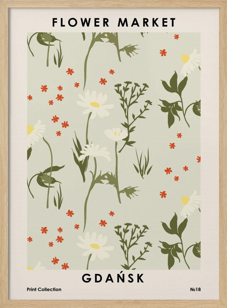 Flower Market Gdańsk | Poster