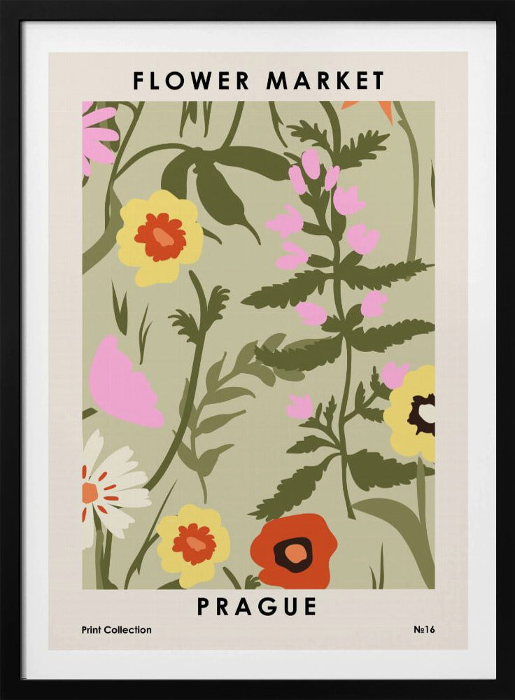 Flower Market Prague | Poster