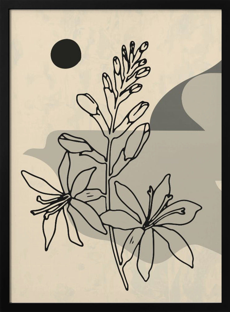 Abstract Flower 1 | Poster