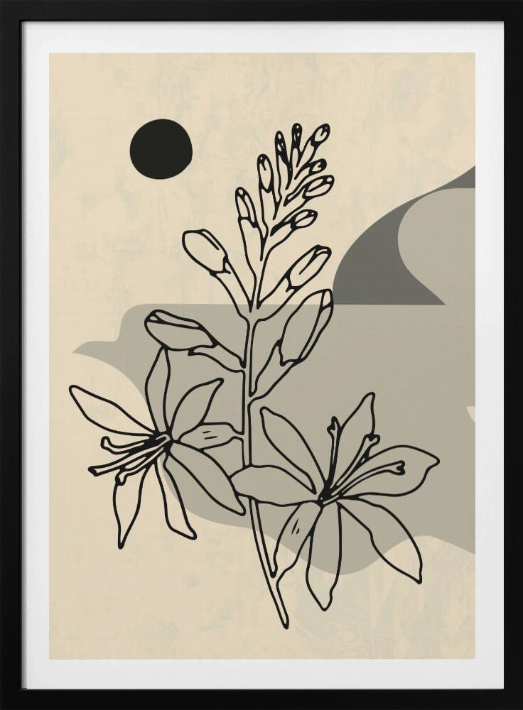 Abstract Flower 1 | Poster