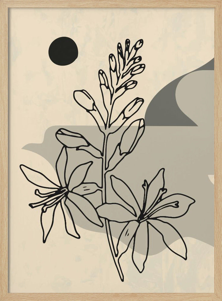 Abstract Flower 1 | Poster