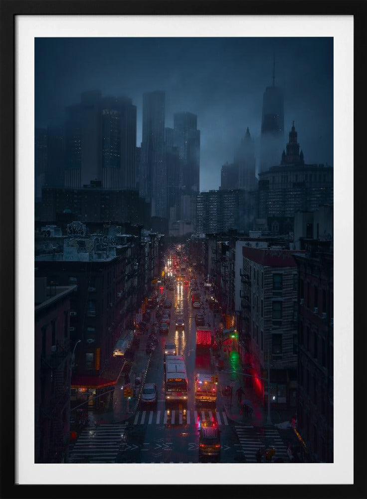 Raining China Town | Poster