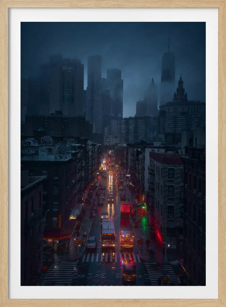 Raining China Town | Poster