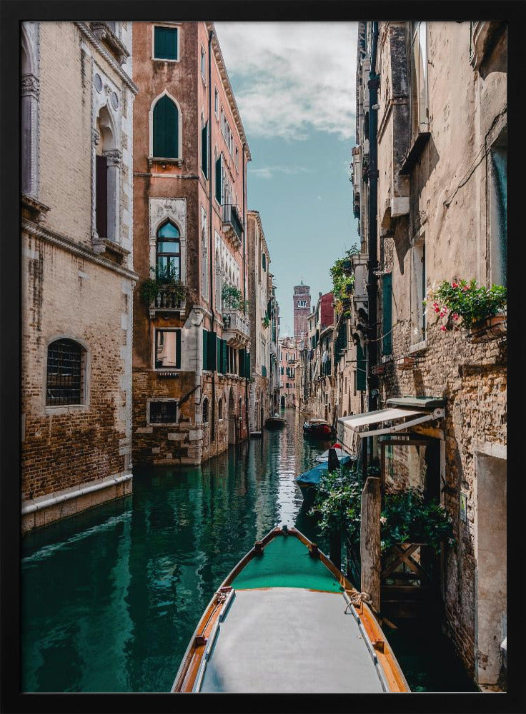 Boat on the river | Poster