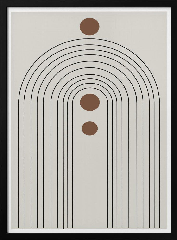 Retro Rainbow Echoes | Poster