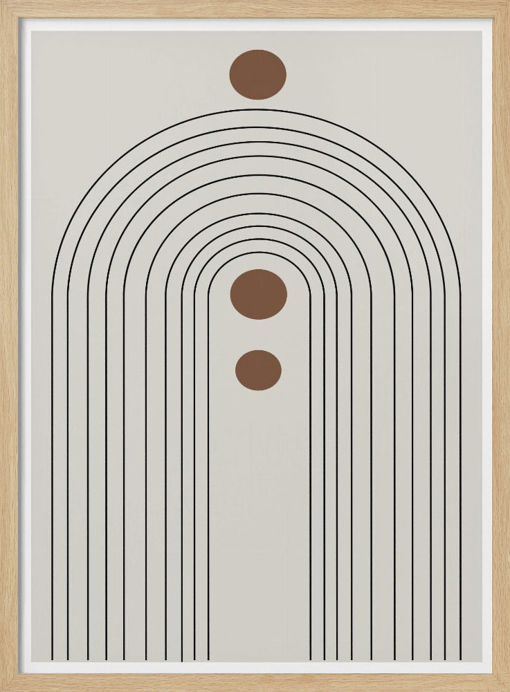 Retro Rainbow Echoes | Poster