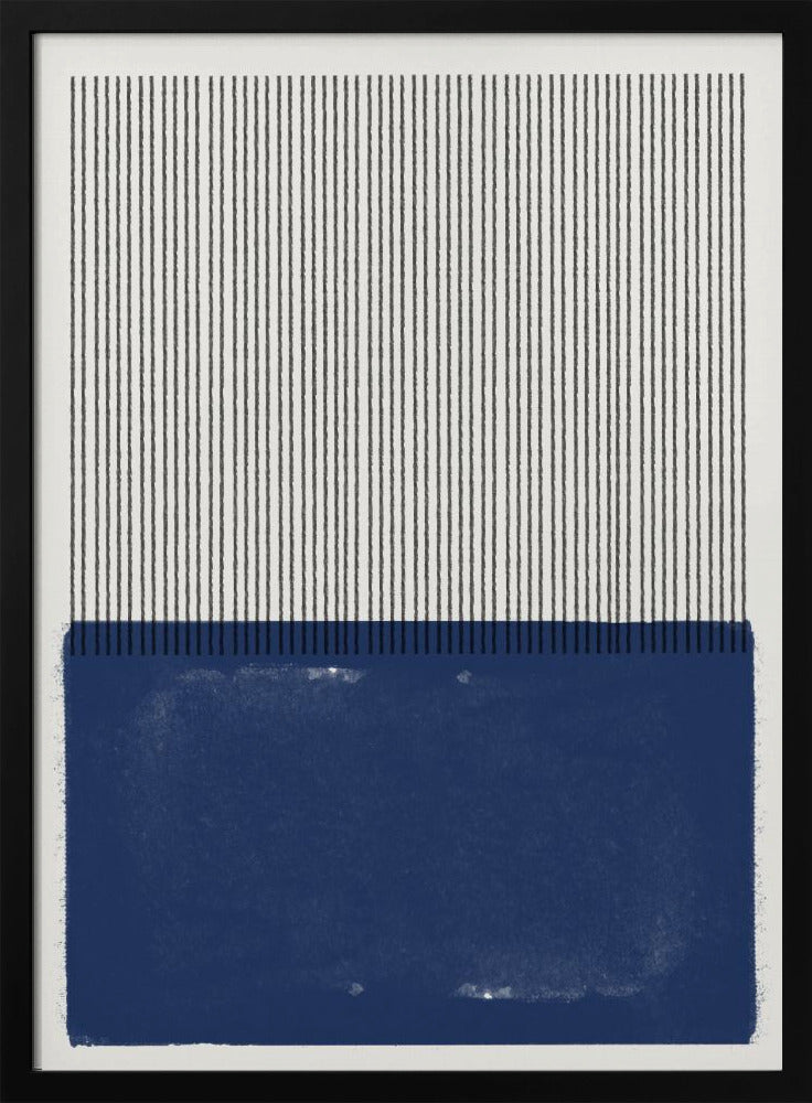 Blue Line Harmony | Poster