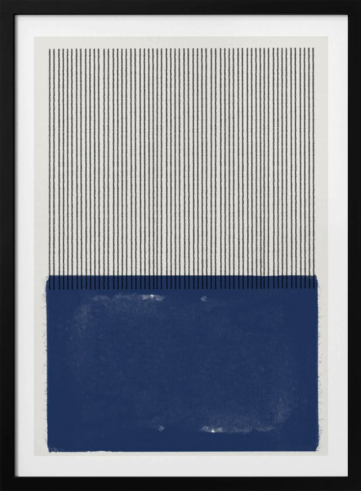 Blue Line Harmony | Poster