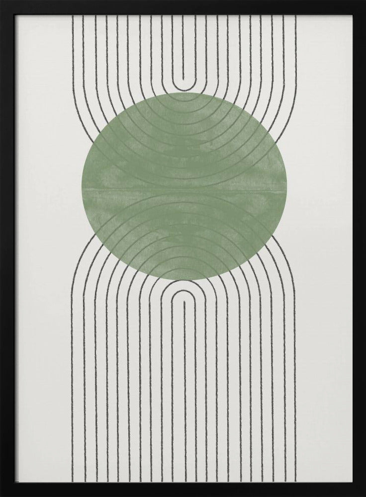 Green Harmony Flow | Poster