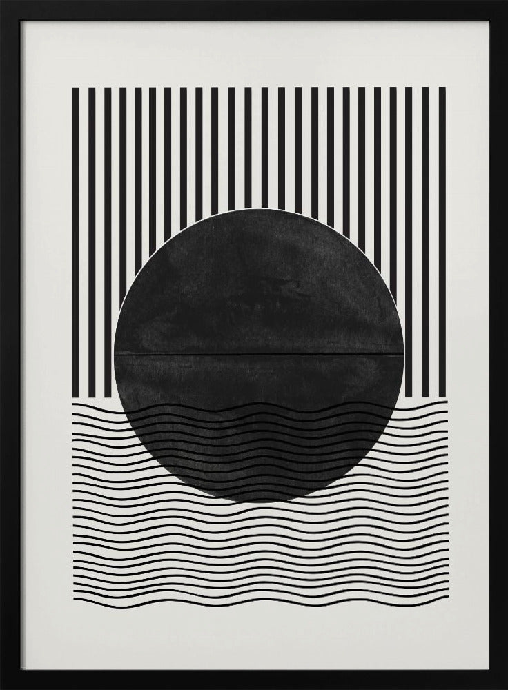 Monochrome Eclipse | Poster