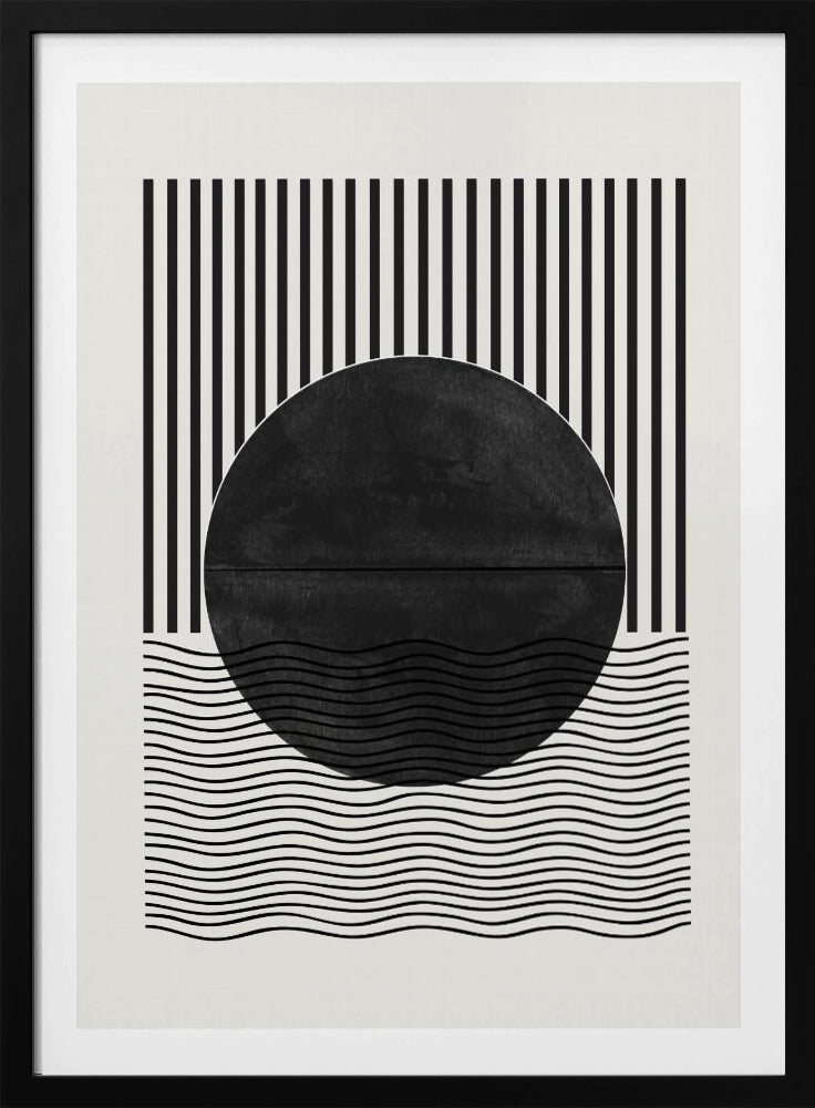 Monochrome Eclipse | Poster