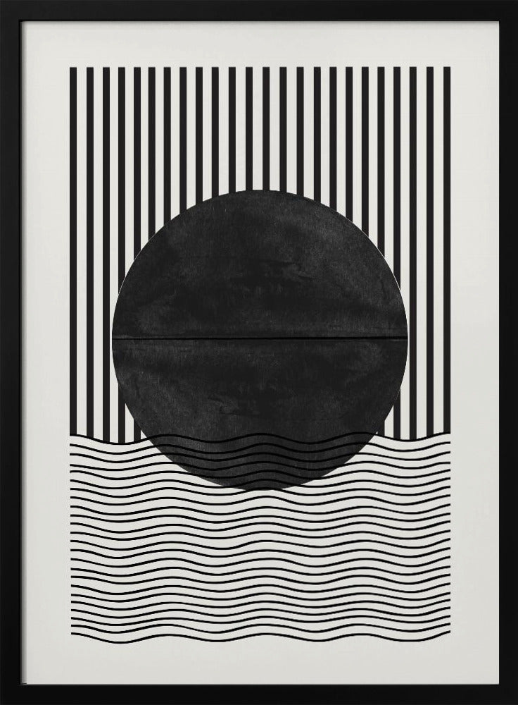 Monochrome Eclipse | Poster