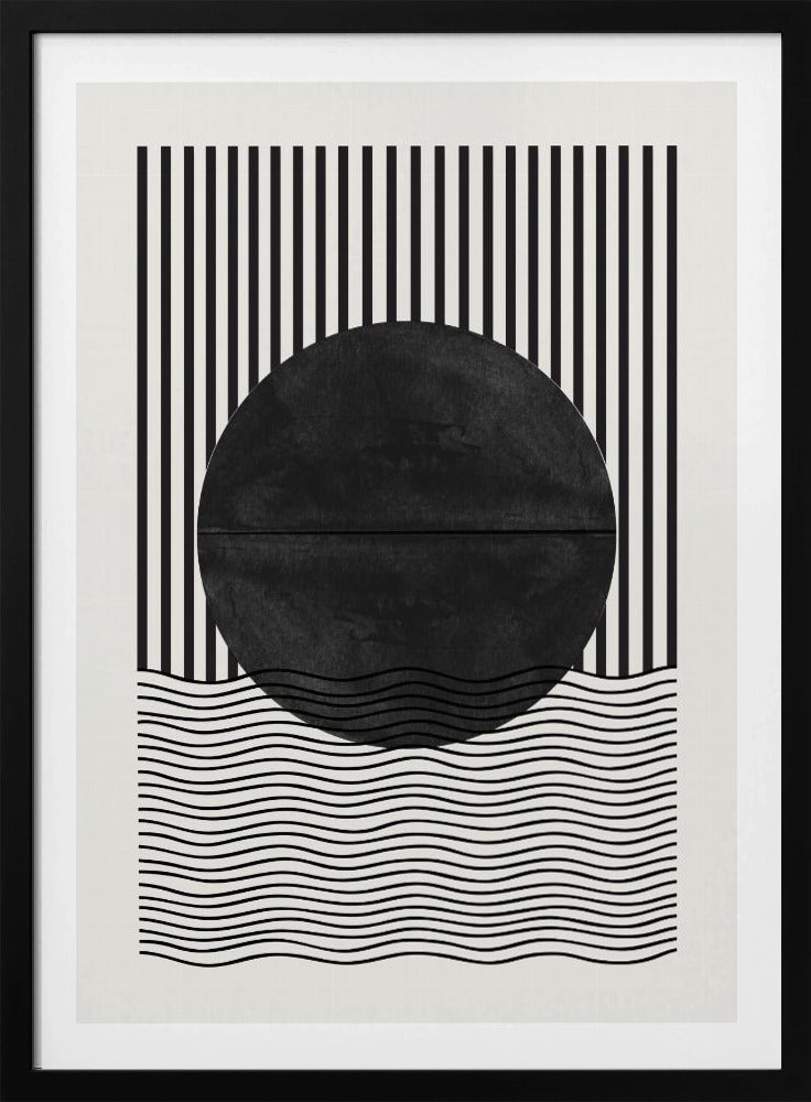 Monochrome Eclipse | Poster