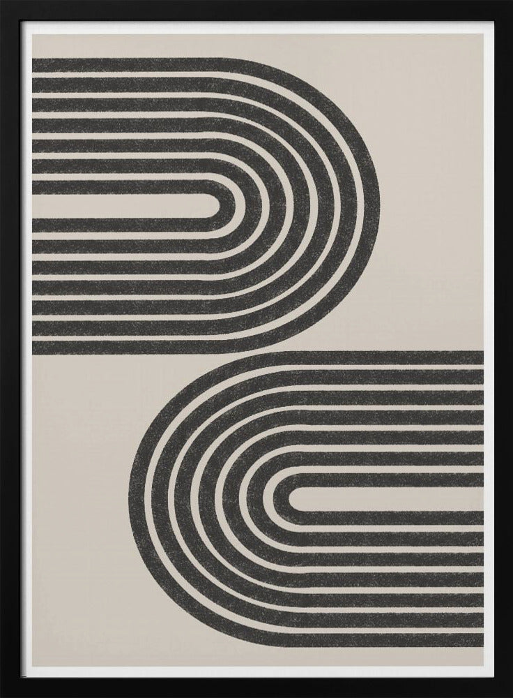 Curved Lines Dance | Poster