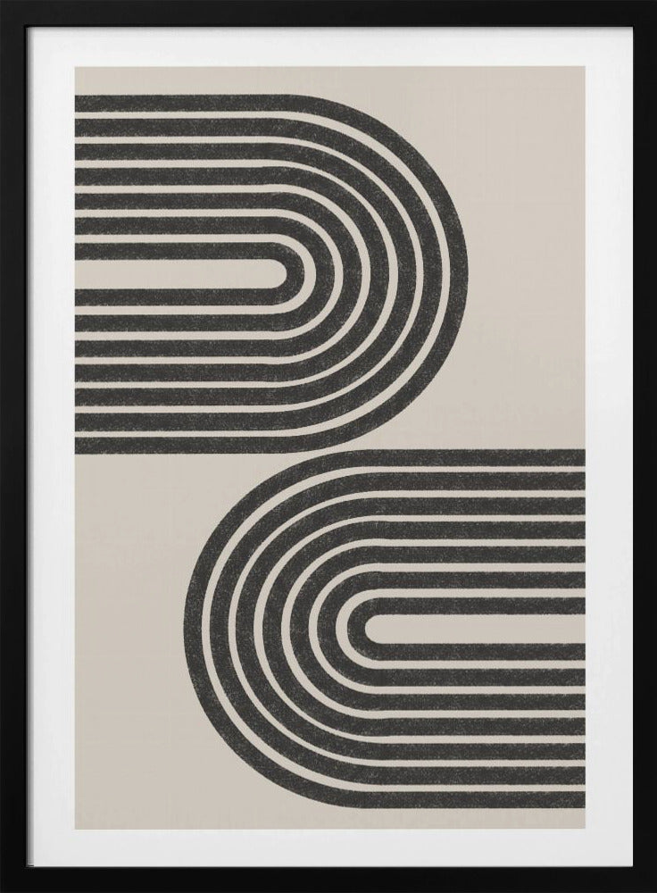 Curved Lines Dance | Poster