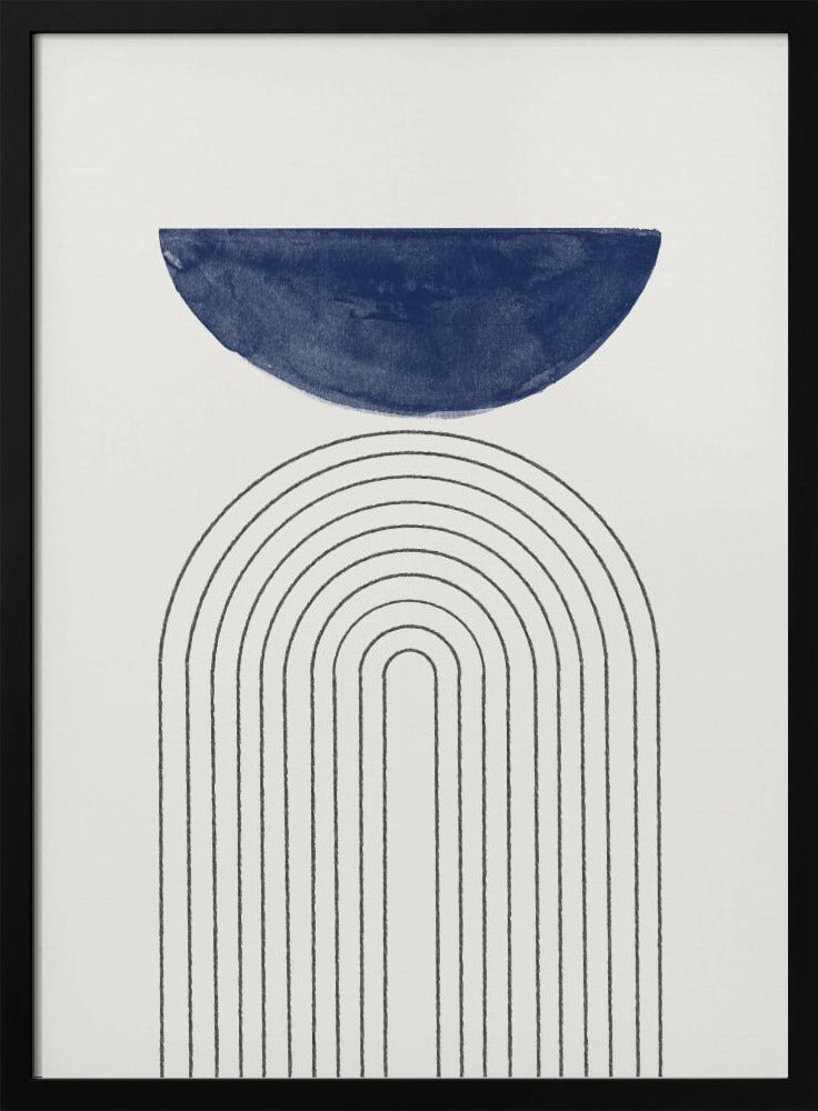 Curved Serenity | Poster