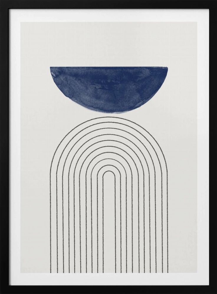 Curved Serenity | Poster