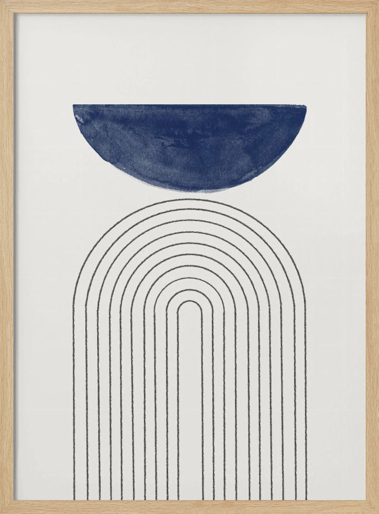 Curved Serenity | Poster