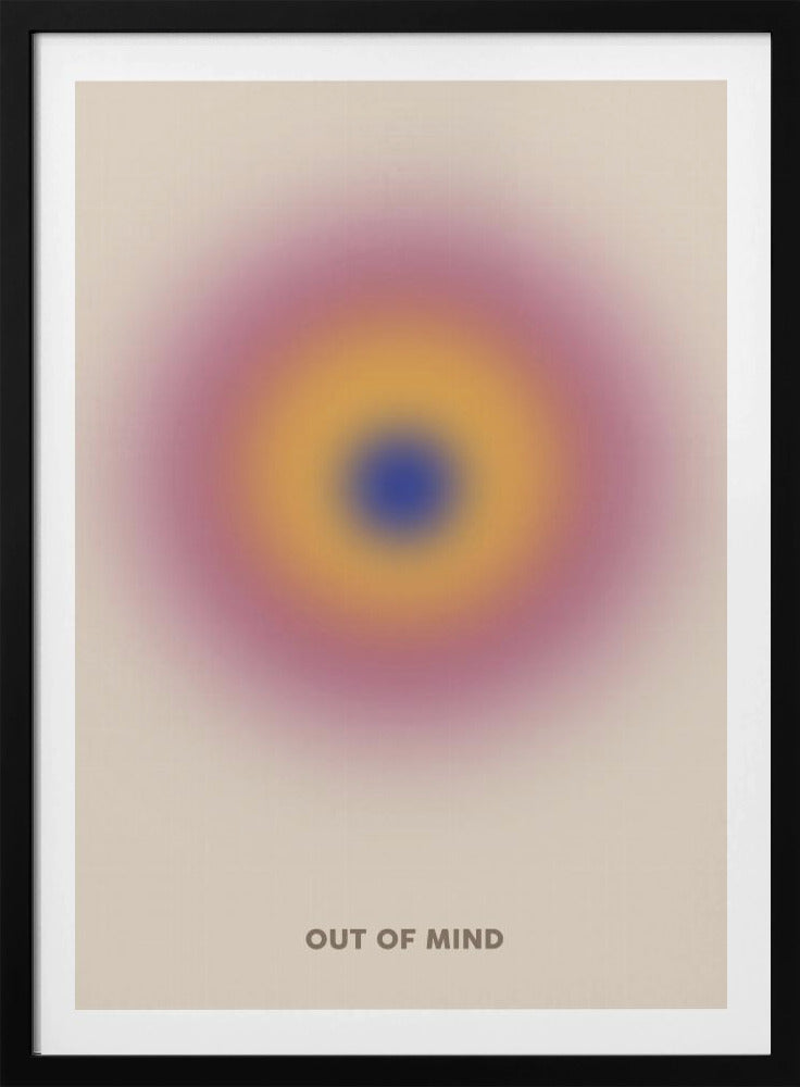 Colorful Concentric Glow | Poster